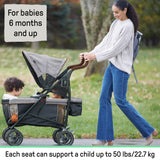 child in a summer by ingenuity 3dlite wagon convenience stroller