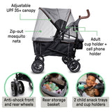 summer by ingenuity 3dlite wagon convenience stroller