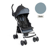 Ingenuity 3D Mini Convenience lightweight umbrella stroller in slate with storage basket