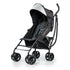 Ingenuity 3dlite convenience stroller in jet black with lightweight aluminum frame