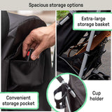 Ingenuity 3Dlite ST lightweight convenience stroller with foldable steel frame