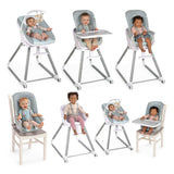 Ingenuity Beanstalk Baby to Big Kid 6-in-1 High Chair in ray color
