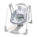 Ingenuity ConvertMe 2-in-1 portable baby swing and seat with plush toy