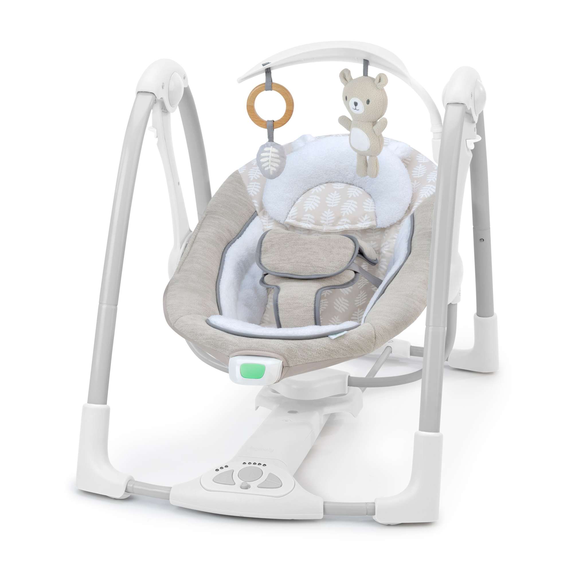 Ingenuity ConvertMe Swing-2-Seat Wynn baby swing and seat with plush toy bar
