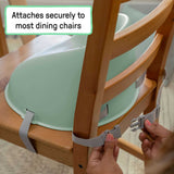 Green Ingenuity My Spot easy-clean baby booster seat with 3-point harness