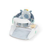 Ingenuity Prop Spot Learn-to-Sit Floor Seat with zebra design for babies