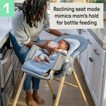 Ingenuity Proper Positioner 7-in-1 deluxe high chair for infants and toddlers