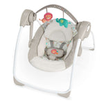 Ingenuity Soothe 'n Delight portable baby swing with music Cozy Kingdom design