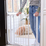 Ingenuity The Doorway 37W Series safety gate with Quad Cam-Lock
