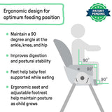 Ingenuity Trio Foldaway foldable 6-in-1 high chair for babies