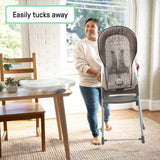 Ingenuity Trio Foldaway foldable 6-in-1 baby high chair with adjustable footrest and removable tray