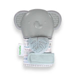 Ingenuity Van elephant teething mitt and rattle for babies