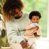 Ingenuity Van elephant teething mitt and rattle for babies