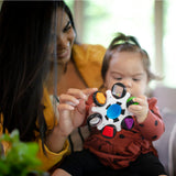 Baby Einstein Curiosity Clutch Twist & Pop Rattle Teether Infant Toy