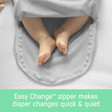 SwaddleMe by Ingenuity Easy Change Swaddle, Size SM, 0-3 months, 1pk (Ikat Geo)