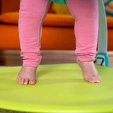 Bright Starts Bounce Bounce Baby 2-in-1 Activity Jumper and Table with pond-themed toys and electronic frog station