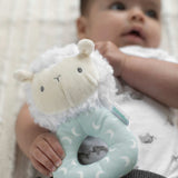 Ingenuity Premium Soft Plush Ring Rattle, Sheppy the Sheep