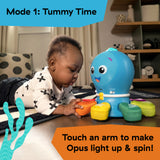 baby with go opus go 4-in-1 crawl & chase pal