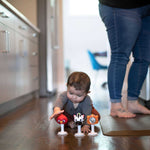 Baby Einstein musical rattle trio with suction cup for high chair
