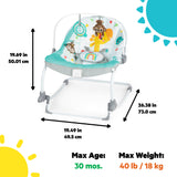 Wild Vibes™ Infant to Toddler Rocker™