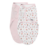 SwaddleMe by Ingenuity Original Swaddle, Size SM, 0-3 months, 2pk (Farmhouse Floral)