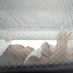 Dream Hero Starlight 3-in-1 co-sleeping bassinet with adjustable heights, twinkling lights, breathable mesh, and locking wheels for babies 0-12 months.