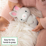 Ingenuity Sylvi natural rubber rabbit teether toy for babies