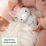Ingenuity Sylvi natural rubber rabbit teether toy for babies