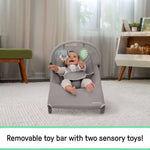 Nestle Vibrating Rocker lightweight infant seat with toy bar and harness