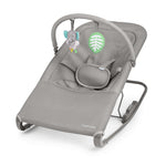 Nestle vibrating baby rocker with toy bar and breathable mesh seat