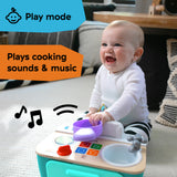 baby with a magic touch kitchen pretend to cook toy