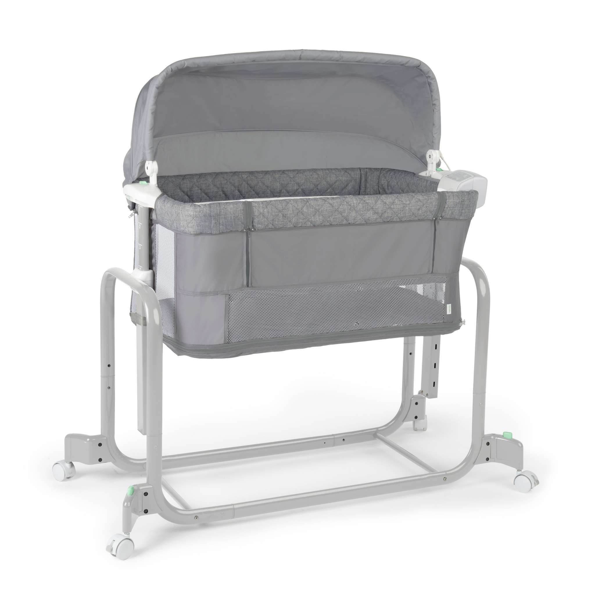Dream Hero Starlight 3-in-1 co-sleeping bassinet with twinkling lights, breathable mesh, and adjustable height for babies 0-12 months