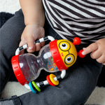 Baby Sensory Rattle with Mirror and 5 Features