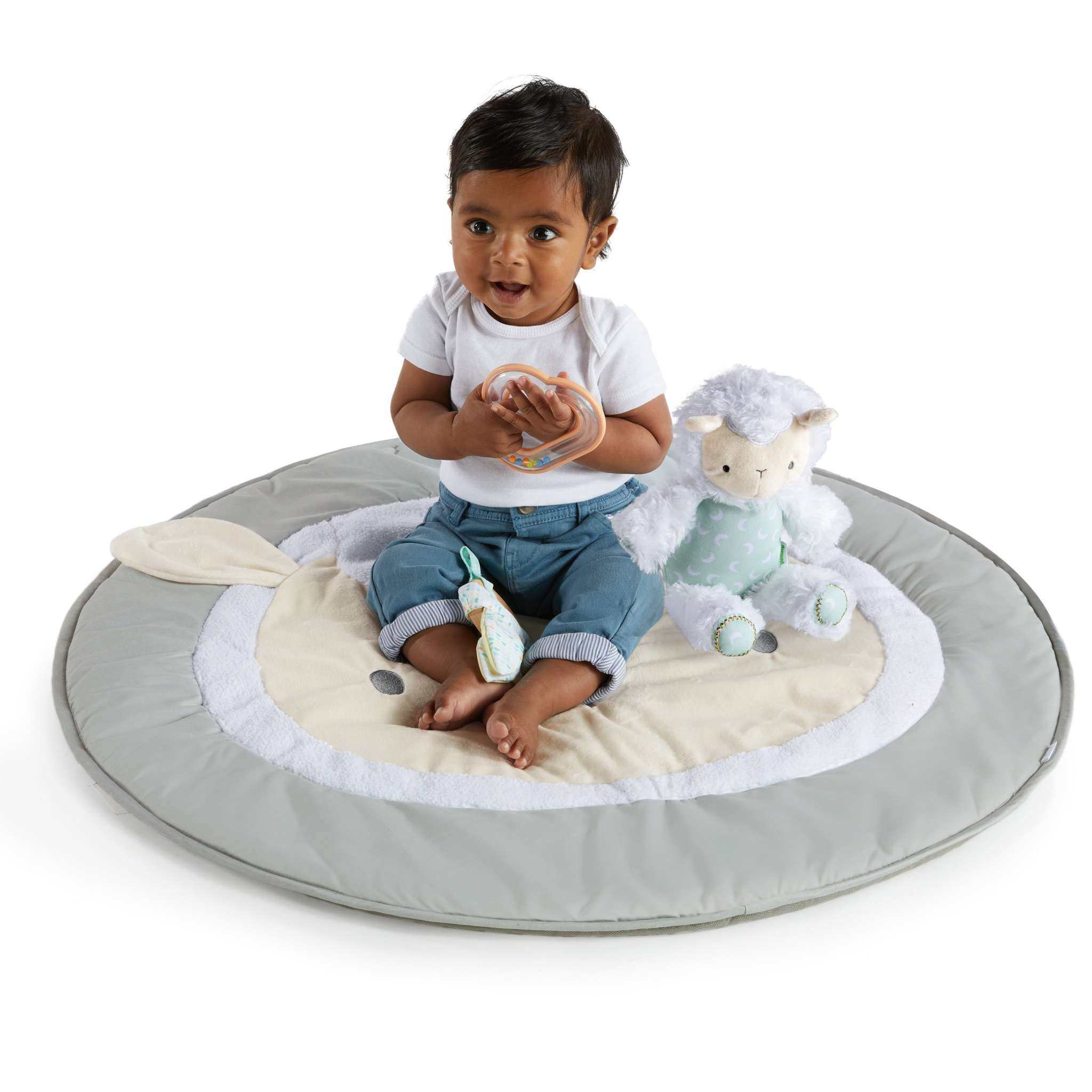 baby sheppy’s spot plush activity gym - corrie