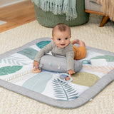 baby playing on sprout spot baby milestone play mat