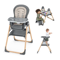 Ingenuity Proper Positioner Create Up! Multi-Mode Folding High Chair - Wesley - OM - 5Y