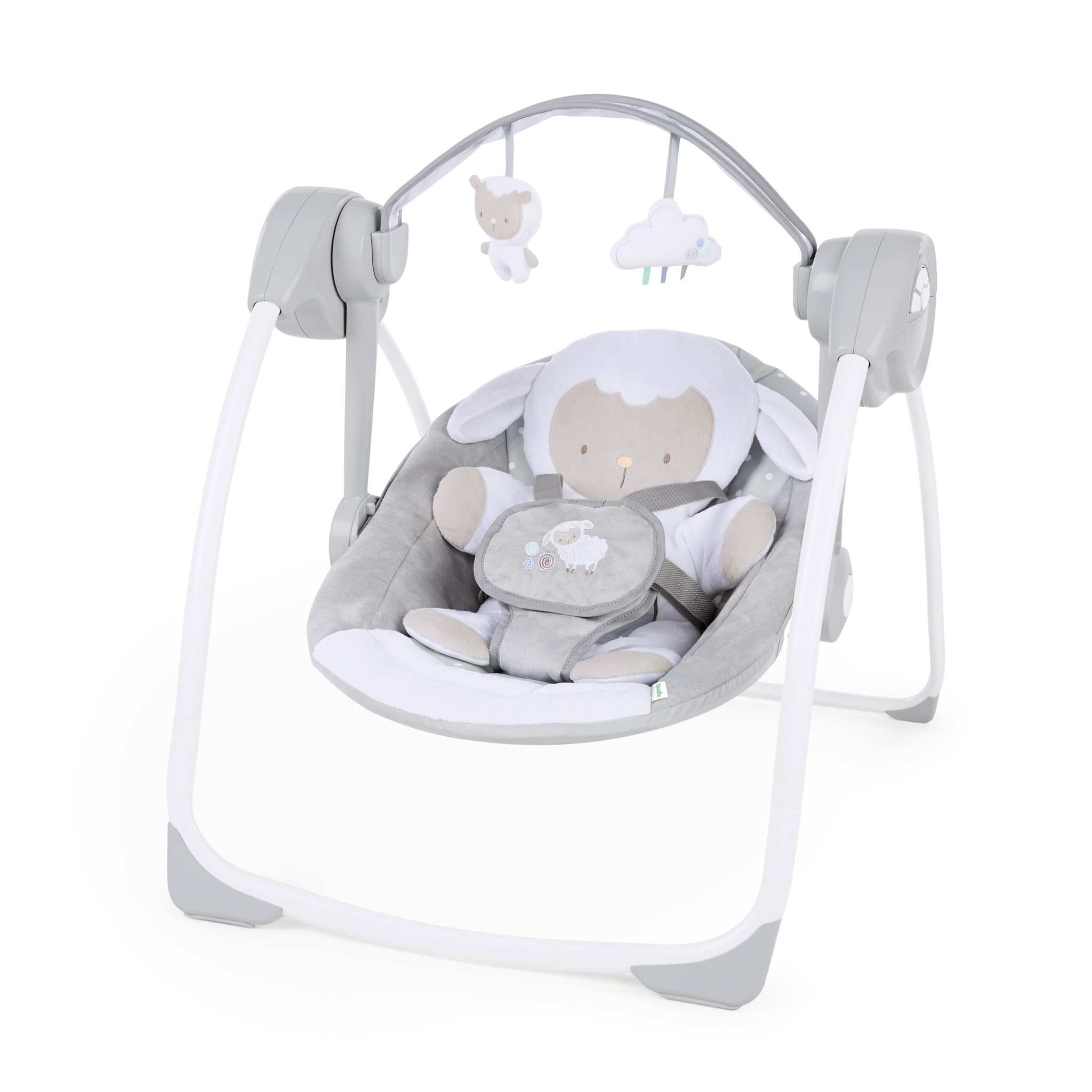 comfort 2 go portable swing - cuddle lamb