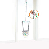 Bright Starts Playful Parade Door Jumper securely fits most doorways for baby jumping fun