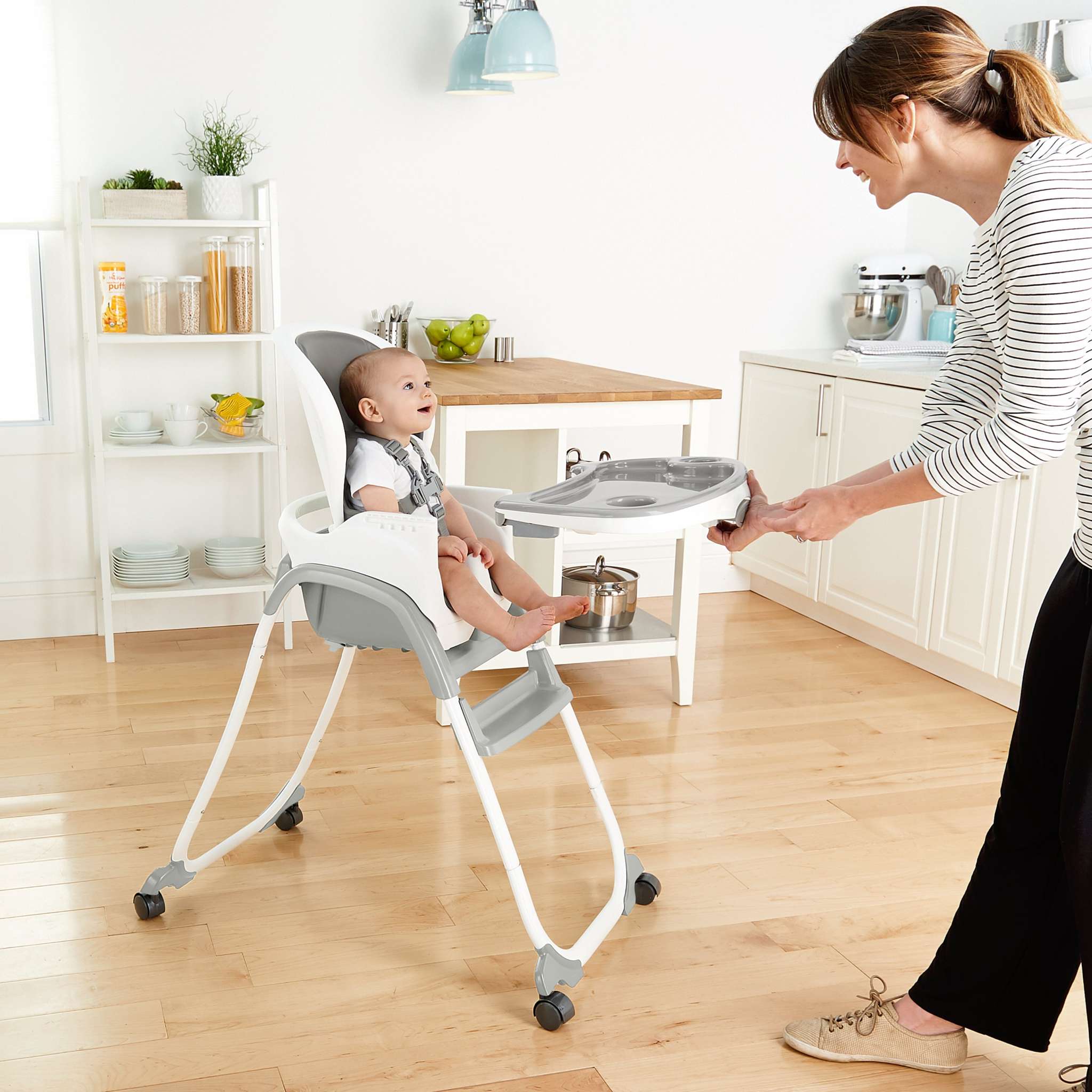3-in-1 convertible high chair