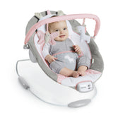 baby in flora the unicorn soothing bouncer