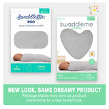 SwaddleMe by Ingenuity Swaddle Pod, Size Newborn, 0-2 months, 1pk (Elephant Skies)