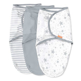 SwaddleMe by Ingenuity Original swaddle, Size SM, 0-3 months, 3pk (Twinkle Twinkle)