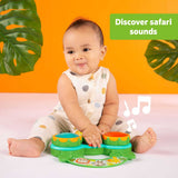 Bright Starts Safari Sounds Gift Set with musical baby toys