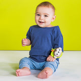 Bright Starts Rattle & Teethe Wrist Pals Toy, Monkey & Elephant