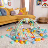 5-in-1 your way ball play activity gym & ball pit - totally tropical