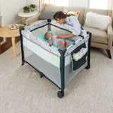 Ingenuity Smart and Simple Travel Cot with bassinet and changing table