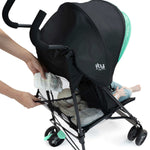 Lightweight Smooth Stroll Convenience Stroller with recline and sun visor