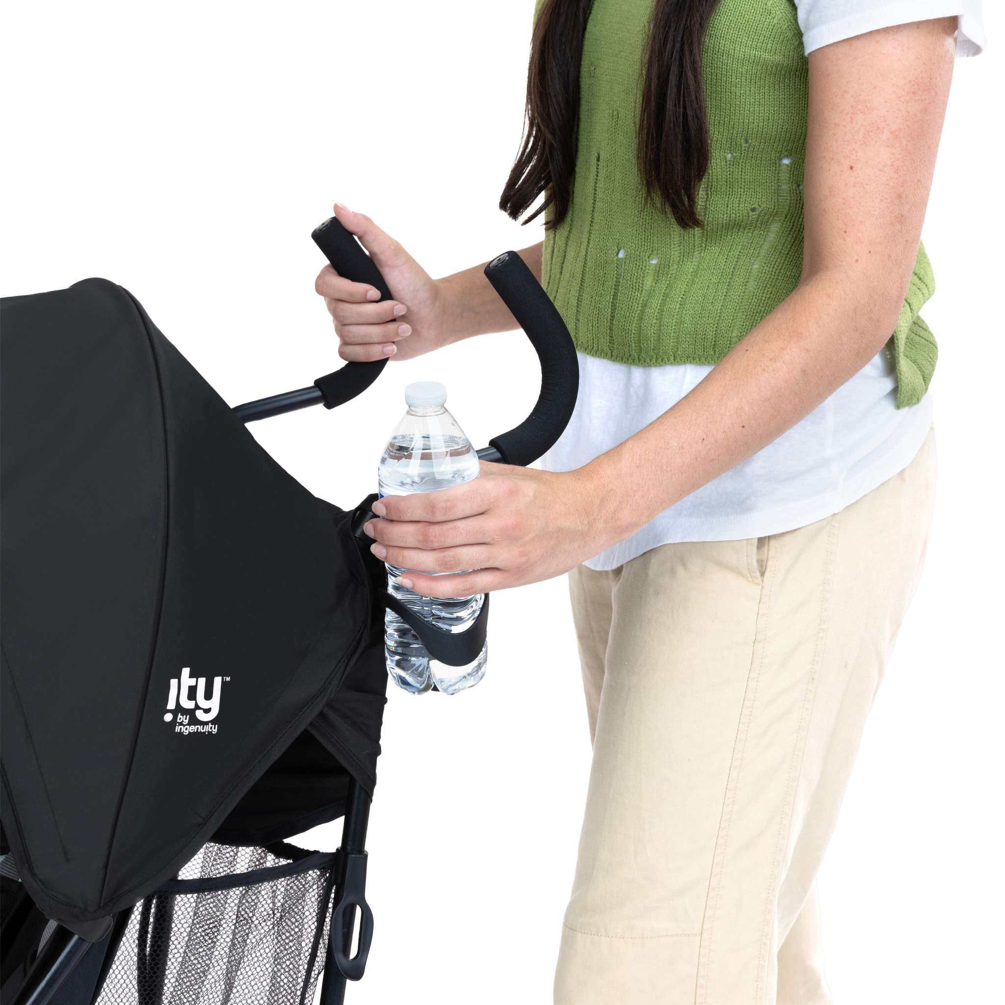 Lightweight Smooth Stroll Convenience Stroller with reclining seat and sun visor
