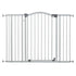 Summer extra tall wide baby gate gray metal safety gate with arch