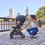 Ingenuity 3Dquickclose CS+ compact fold stroller with oversized canopy and large storage basket